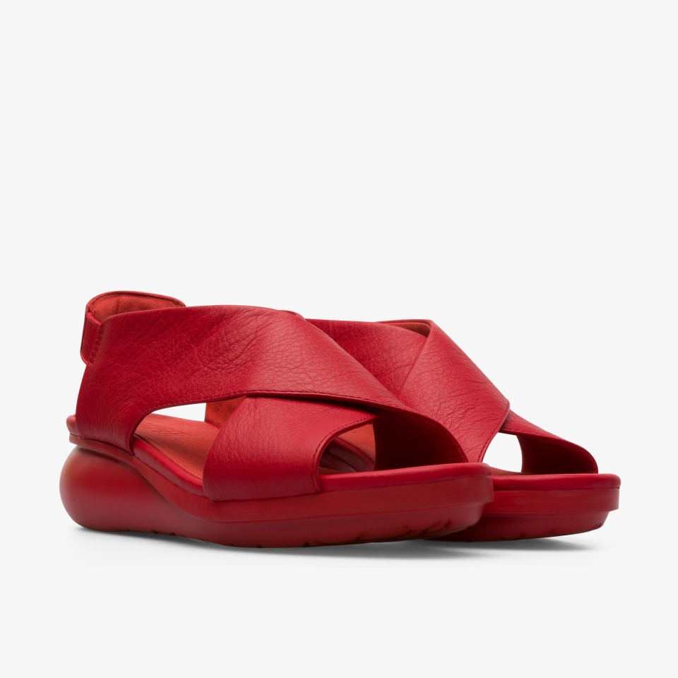 Camper Balloon Red - Camper Women's Wedges ||4389-CPSVY||